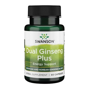 Swanson Dual Ginseng Plus, kapsułki, 60 szt.