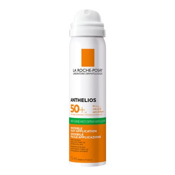 La Roche-Posay Anthelios XL, mgiełka do twarzy przeciw błyszczeniu się skóry, SPF 50, 75 ml