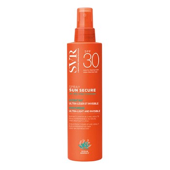 SVR Sun Secure, mleczna mgiełka ochronna SPF 30, spray, 200 ml