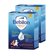 Zestaw 2x Bebilon 4 Advance Pronutra, Junior, formuła na bazie mleka po 2. roku życia, 1000 g