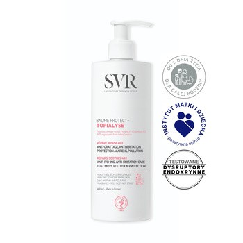 SVR Topialyse Baume Protect+, balsam do skóry atopowej i skłonnej do alergii, 400 ml