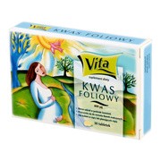 Kwas foliowy, tabletki, 0,4 mg, 30 szt.