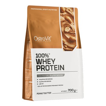 OstroVit 100% Whey Protein, proszek, smak peanut butter, 700 g