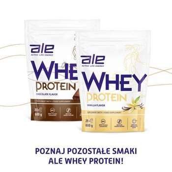 Zestaw 3x ALE Whey Protein Strawberry Flavor