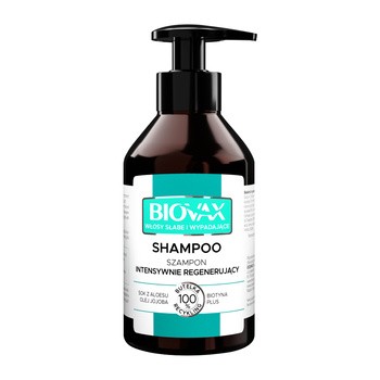 Biovax, szampon intensywnie regenerujący, do włosów słabych, skłonnych do wypadania, 200 ml