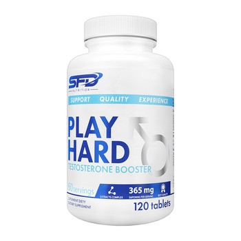 SFD Play Hard testosterone booster, tabletki, 120 szt.