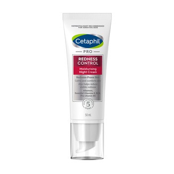 Cetaphil Pro Redness Control, krem nawilżający na noc, 50 ml