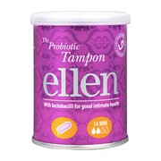 Ellen, tampony probiotyczne, rozmiar Mini, 14 szt.