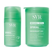 Zestaw SVR Spirial Vegetal, dezodorant, roll-on, 24 h, 50 ml + wkład uzupełniający, 50 ml