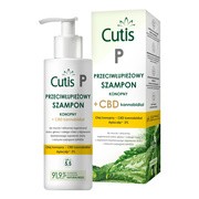 Cutis P, szampon przeciwłupieżowy konopny + CBD kannabidiol, 150 ml