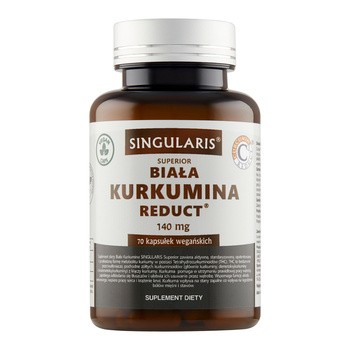 Singularis Superior Biała Kurkumina Reduct, kapsułki, 70 szt.