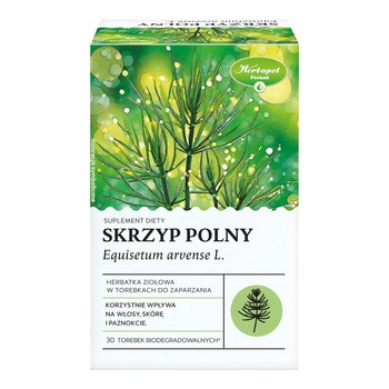Herbapol Poznań Skrzyp polny, herbatka ziołowa, saszetki, 1,8 g x 30 szt.
