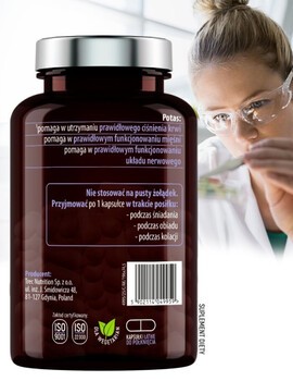 Essensey Potas Cytrynian, kapsułki, 90 szt.