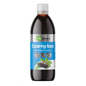 EkaMedica Czarny bez, płyn, 500 ml