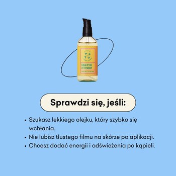 Mydlarnia 4 Szpaki, Eukaliptus Cytrynowy, superlekki olejek do ciała, 100 ml