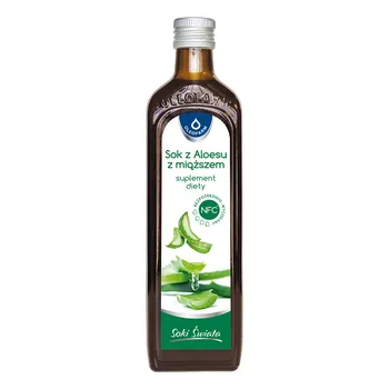 AloeVital, sok z aloesu z miąższem, 1000 ml (Oleofarm)