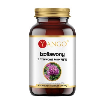 Yango Izoflawony z czerwonej koniczyny, kapsułki, 90 szt.
