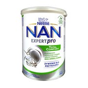 Nestle Nan ExpertPro Total Comfort, kolki, zaparcia, ulewania dla niemowląt od urodzenia, 400 g