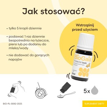 BioGaia Protectis Baby, krople, 10 ml