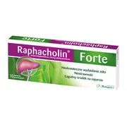 Raphacholin forte, 250 mg, tabletki powlekane, 10 szt.