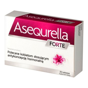 Asequrella Forte, tabletki, 20 szt.