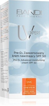 Bandi UV Expert, Pre-D3 zaawansowany krem nawilżający, SPF 50, 50 ml