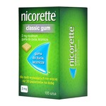 Nicorette Classic Gum, 2 mg, guma do żucia, 105 szt.