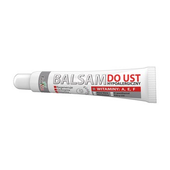 Gorvita, Balsam Do Ust, Hypoalergiczny z witaminami, 20 ml