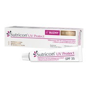 Sutricon UV Protect, silikonowy żel do pielęgnacji blizn z filtrem przeciwsłonecznym, SPF 35, 15ml