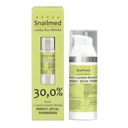 Snailmed, przeciwzmarszczkowy krem na dekolt z naturalnym śluzem ślimaka, prowitaminą B5, witaminą E oraz keratyną, 30 ml