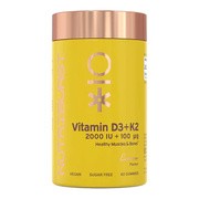 Nutriburst Vitamin D3 + K2, żelki, smak cytrynowy, 60 szt.