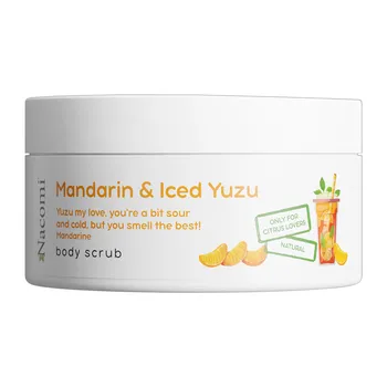 Nacomi, peeling do ciała o zapachu mandarynki i yuzu, 100 ml