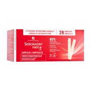 Seboradin Forte, ampułki przeciw wypadaniu włosów, 28 x 5,5 ml