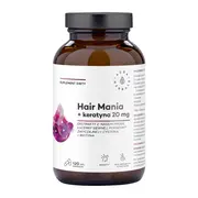 Aura Herbals Hair Mania + keratyna 20 mg, kapsułki, 120 szt.