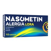 Nasometin Alergia Lora, 10 mg, tabletki, 10 szt.
