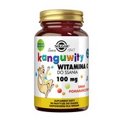 Solgar Kanguwity Witamina C, 100 mg, pastylki do ssania, 90 szt.