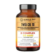 Twój Cel To B Complex D3 8000, tabletki, 120 szt.