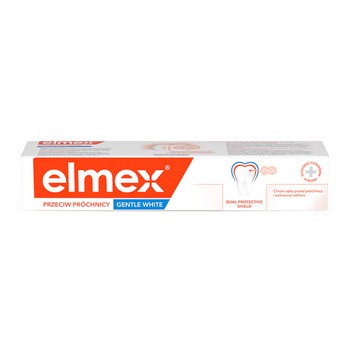 Elmex Gentle White, pasta do zębów przeciw próchnicy, 75 ml