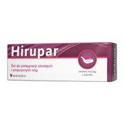 Hirupar, żel do pielęgnacji obolałych i zmęczonych nóg, 100 g