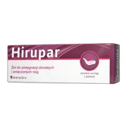 Hirupar, żel do pielęgnacji obolałych i zmęczonych nóg, 100 g