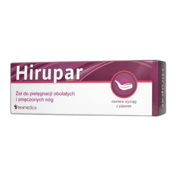 Hirupar, żel do pielęgnacji obolałych i zmęczonych nóg, 100 g