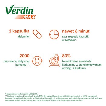 Verdin Max, kapsułki miękkie, 15 szt.