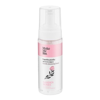 Make Me Bio, Garden Roses, łagodna pianka oczyszczająca, 160 ml