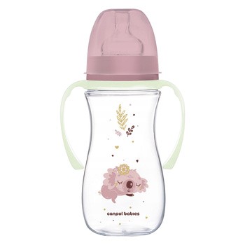 Canpol Easy Start, butelka antykolkowa Sleepy Koala, 300 ml