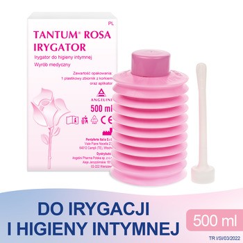 Tantum Rosa, irygator do higieny intymnej, 500 ml, 1 szt.