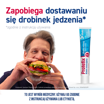 Protefix, krem mocujący do protez, 47 g (40 ml)