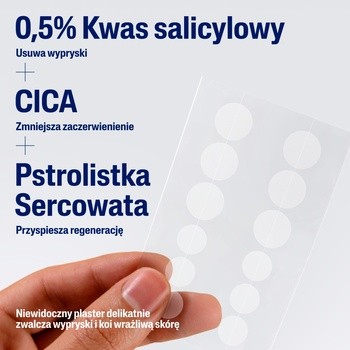 Cetaphil, 6 Hour Fast Clear Pimple Patch, plastry na wypryski, 24 szt.