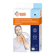 DOZ PRODUCT Opaska elastyczna stawu nadgarstkowego, krótka, rozmiar L
