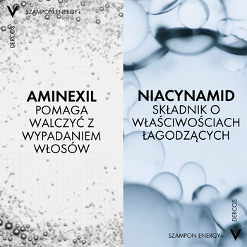 Vichy Dercos, szampon wzmacniający Energy, 200 ml