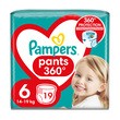 Pampers Pants 6 (14-19 kg), pieluchomajtki jednorazowe, 19 szt.